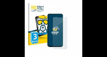 BROTECT - Screenprotector voor Fairphone 6 - Folie Beschermfolie Beschermglas matte 3 Stuks