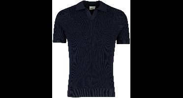 Profuomo poloshirt korte mouw donkerblauw