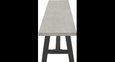 Bank Fresco 180x90cm - Moderne Sintered Stone Eettafelbank met Betonlook