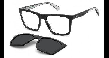 Polaroid PLD D591/C Matte black grey 55/17/145 MAN Brilmonturen