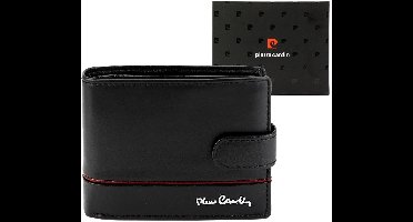 Pierre Cardin - Dames- en Heren Portemonnee - Kompakt - Zwart - RFID