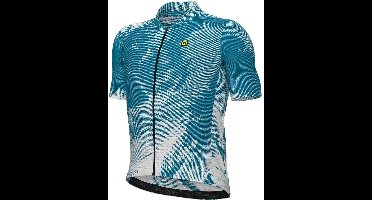 Ale Pr-e Fan Korte Mouw Wielertrui Blauw L Man