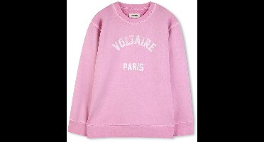 Zadig & Voltaire X60540 Truien & Vesten Meisjes - Sweater - Hoodie - Vest- Roze - Maat 140