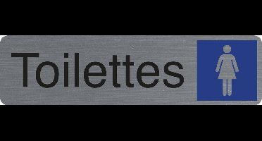 Exacompta 67163E Plaque adhésive Toilettes dame FR