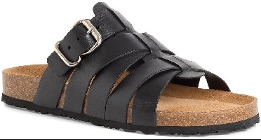 Tamaris dames leren muiltjes zwart