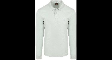 BOSS Passerby Polo Licht Turquoise - Maat M - Heren - Longsleeve polo