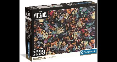 Clementoni Disney Impossible Les méchants (les vilains) 1000 stukjes