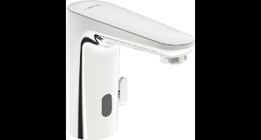 Hansa Electra - Elektronische wastafelkraan, netvoeding, Bluetooth, chroom 91002009