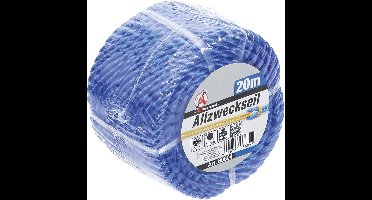 BGS Kunststof touw / algemeen gebruik - 4 mm x 20 m - blauw