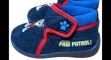 Paw Patrol sloffen - pantoffels - Marshall - fluweel - rubberen zool - maat 25