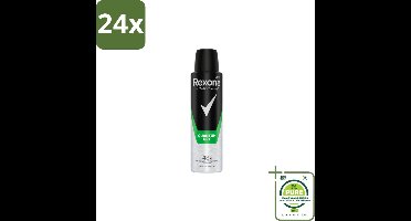 Rexona Men – Deodorant Spray – Quantum Dry – 150 ml - Voordeelverpakking - 24 stuks - Deodorant spray - Zweetbehandeling