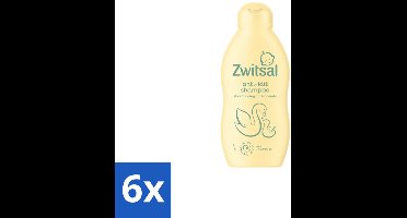 6 x Zwitsal Shampoo Anti-Klit 200 ml - Baby Haar Verzorging - Anti-klit Shampoo - Zwitsal Baby Shampoo - Babyhuid Verzorging - Zwitsal Anti-klit