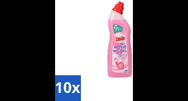 At Home Clean – Toiletreiniger – 3-in-1 Formule – 750 ml - Bulkverpakking - 10 stuks