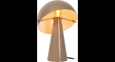 Lucide BARONE - Tafellamp - Ø 23 cm - 1xE27 - Taupe | Vibes