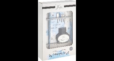 Nassau Fine Art Kalligrafie Set - 5x Kalligrafiepennen - Penhouder met Zwarte Inkt - Luxe Cadeaudoos - Handlettering, Journaling & Creatief Schrijven