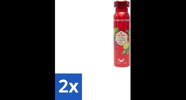 2 x Old Spice – Deospray – Citron – 150 ml - Citroen Deo Spray - Citroen Geur - Citroen Deodorant - Citroen Geur Spray - Citroen Deo