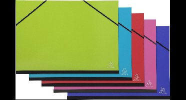 Exacompta 5x IDERAMA® tekenmap met elastiek - 29,7x42cm voor A3 formaat - Geassorteerd - 25729E