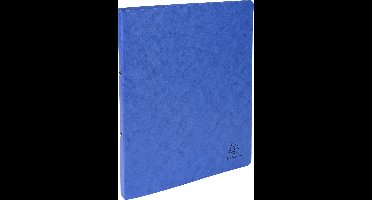 Exacompta 10x Ringband in glanskarton met 2 ringen van 15mm - A4 - Blauw - 54252E