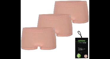 Apollo dames Basic Hipster - Bamboo naadloos - maat XL - 3-pack - nude