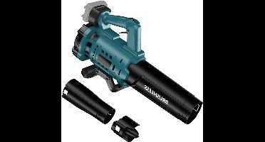 Bladblazer - Bladzuiger - Turbo Fan - Tuingereedschap - Luchtblazer - Compatibel met 18V Accu - Krachtige Brushless Blazer 130MPH - Voor Sneeuw & Tuinonderhoud - Zonder Accu