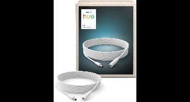 Philips Hue Flux Verlengkabel - 5 m - Eenvoudige installatie - Onopvallend minimalistisch design - Laagspanning