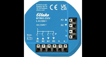 Eltako MTR62-230V Uitschakelrelais Nominale spanning: 230 V Schakelstroom (max.): 4 A 1 stuk(s)
