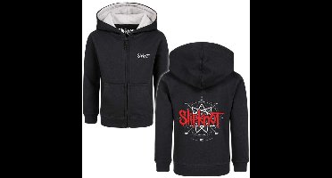 Slipknot Metal-Kids - Star Symbol Kinder vesten zwart 104 Katoen -