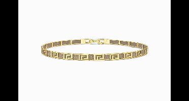 HS tailleriem dames – stretch metalen schakels – Taupe/goud – 72-100 cm