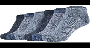 Mustang Sokken Casual Organic Cotton Sneaker 6-Pack Set van 6