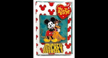 Disney Mickey Bestie 3D Wenskaart