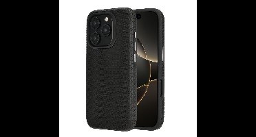 Accezz Hoesje - Geschikt voor Apple iPhone 16 Pro - Tough Backcover geschikt voor MagSafe - Zwart