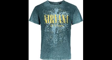 Nirvana In Utero Dye Heren T-shirt - turquoise - XL