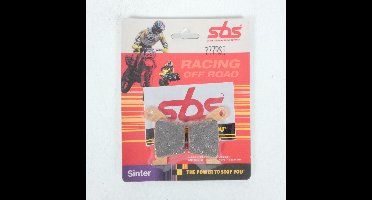 Plaquette de frein SBS pour Moto HM 125 Crm Derapage Rr 2T 2011 à 2012 AR Neuf