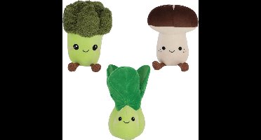Pluchiez Pluche Groenten 3 Assorti