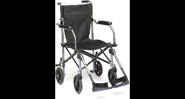 Lichtgewicht reis rolstoel Travelite - Slechts 9,3 kg - Uitermate compact - Inclusief opbergtas met wielen - Transportrolstoel