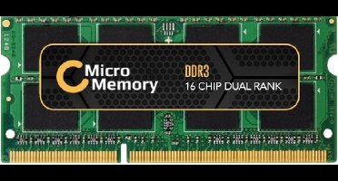 CoreParts MMG2511/8GB geheugenmodule 1 x 8 GB DDR3 204-pin SO-DIMM