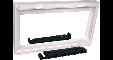 Hager Univers inbouwunit met schroefpatroonhouder - UE22E5 - E2Z4M