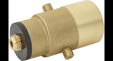 ProPlus Bajonet LPG verloopnippel - 10 mm - messing - goud