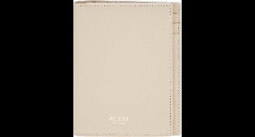 GUESS Leren Identiteitskaarthoesje Passport Holder Lamb Beige