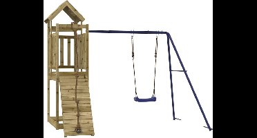 vidaXL - Speelhuis - geïmpregneerd - grenenhout