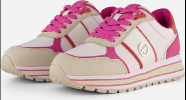 Tamaris Essential Sneakers roze Textiel - Dames - Maat 40