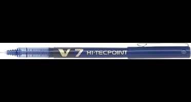 Rollerpen PILOT Hi-Tecpoint V7 medium blauw | 12 stuks