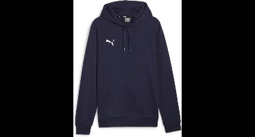 PUMA teamGOAL Casuals Hoody Heren sporttrui - PUMA Navy-PUMA White