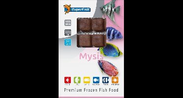 SuperFish Diepvriesvoer Mysis 100 gram Diepvries