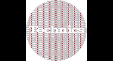 Magma Technics Slipmats 1200 Love - Slipmat voor platenspeler