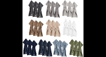 GANT Gastendoekje Premium Towel Een maat, 30x50 Set van 3