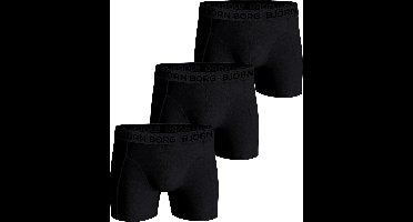 Björn Borg Cotton Stretch Boxershorts Heren (3-pack) - Maat S