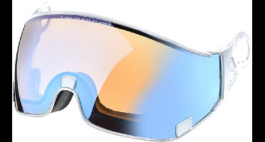 CP 56 Skihelm Vizier los - Meekleurend & Polariserend - DL Vario Brown Pol Ice Mirror Cat. 1-2 (/) - Voor CP Skihelmen