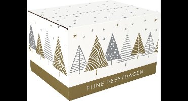 Kerstpakketdoos | Under The Stars | golfkarton | 550x390x300mm | Kerstmis | e | 10 stuks