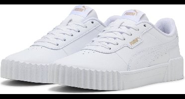 PUMA Carina 3.0 Dames Sneakers - PUMA White-PUMA Gold